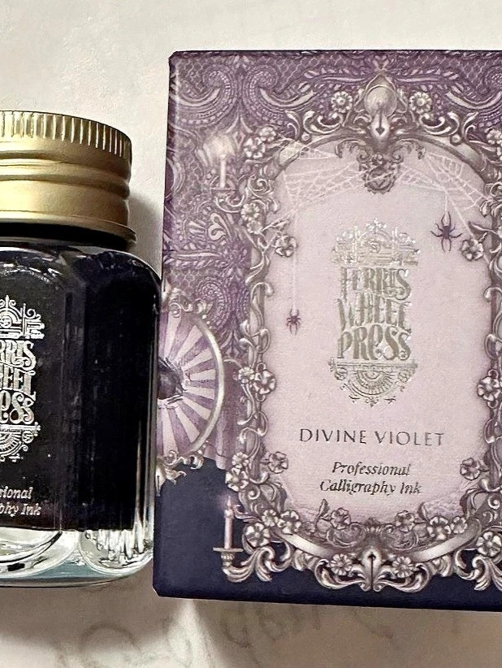 Ferris Wheel Press Divine Violet Professional Calligraphy Ink Calligraphy Ink